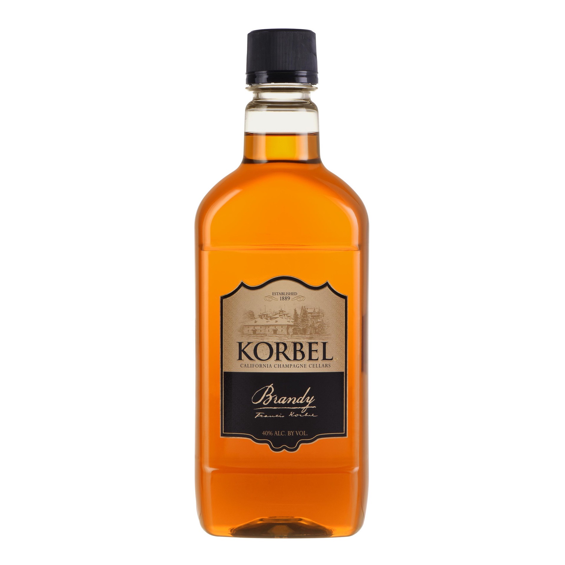 slide 1 of 3, Korbel California Brandy, 750 mL Bottle, 80 Proof, 750 ml