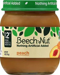 Beech-Nut Stage 2 Peach 4 oz