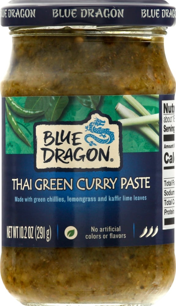 slide 1 of 1, Blue Dragon Thai Green Curry Paste, 10.2 oz