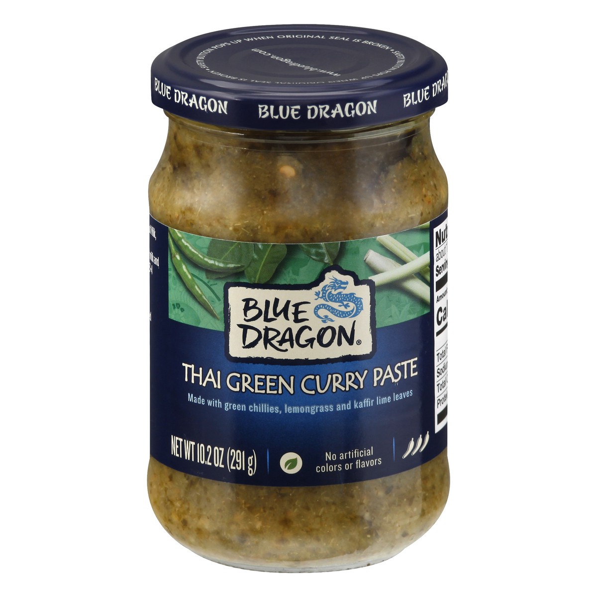 slide 9 of 12, Blue Dragon Thai Green Curry Paste 10.2 oz, 10.2 oz