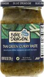 Blue Dragon Thai Green Curry Paste 10.2 oz