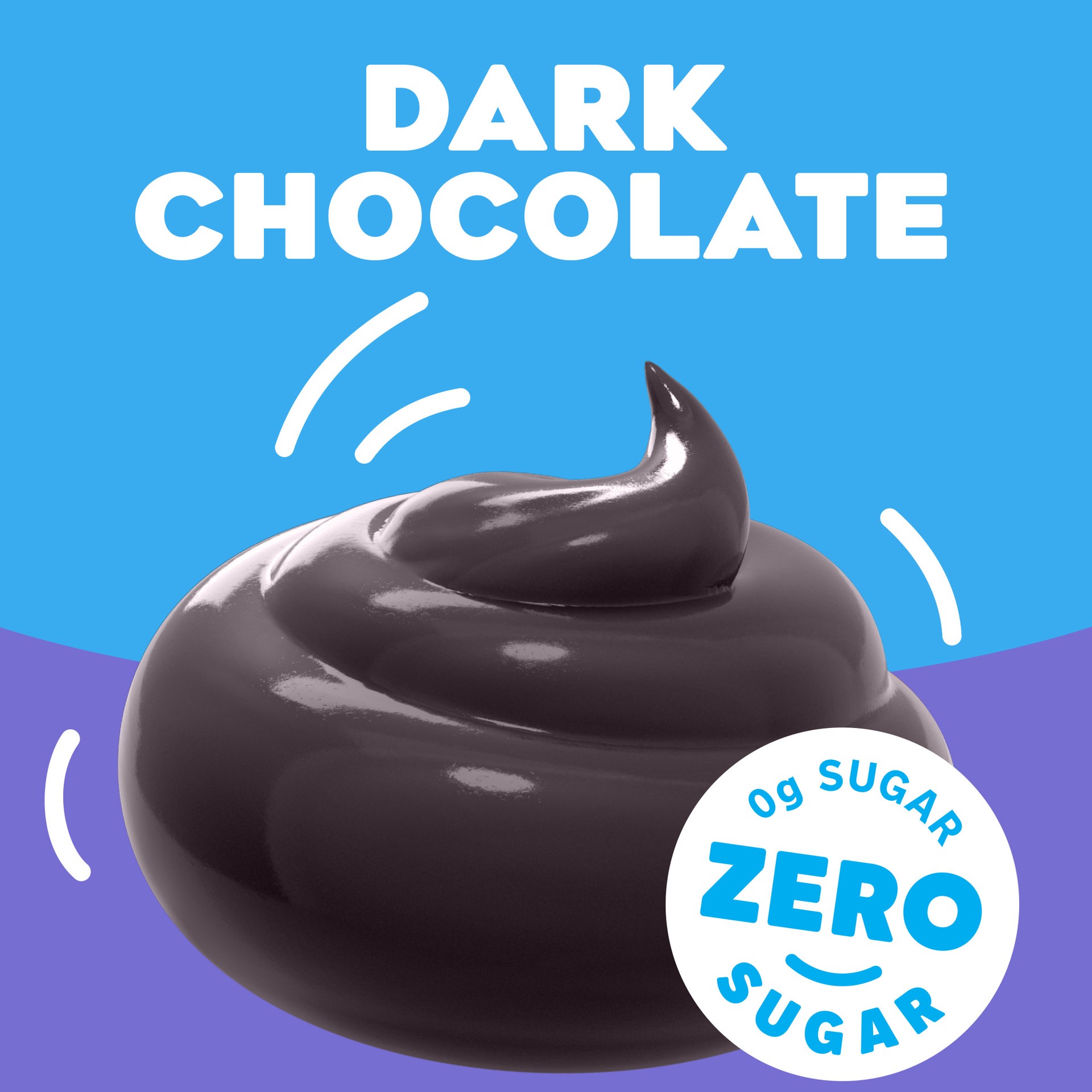 slide 3 of 5, Jell-O Dark Chocolate Zero Sugar Ready-to-Eat Pudding Snack Cups, 4 ct Cups, 4 ct