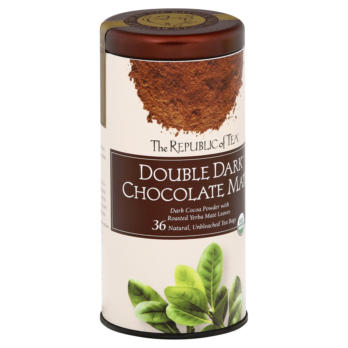 slide 10 of 12, The Republic of Tea Tea Bags Double Dark Chocolate Mate Tea - 36 ct, 36 ct