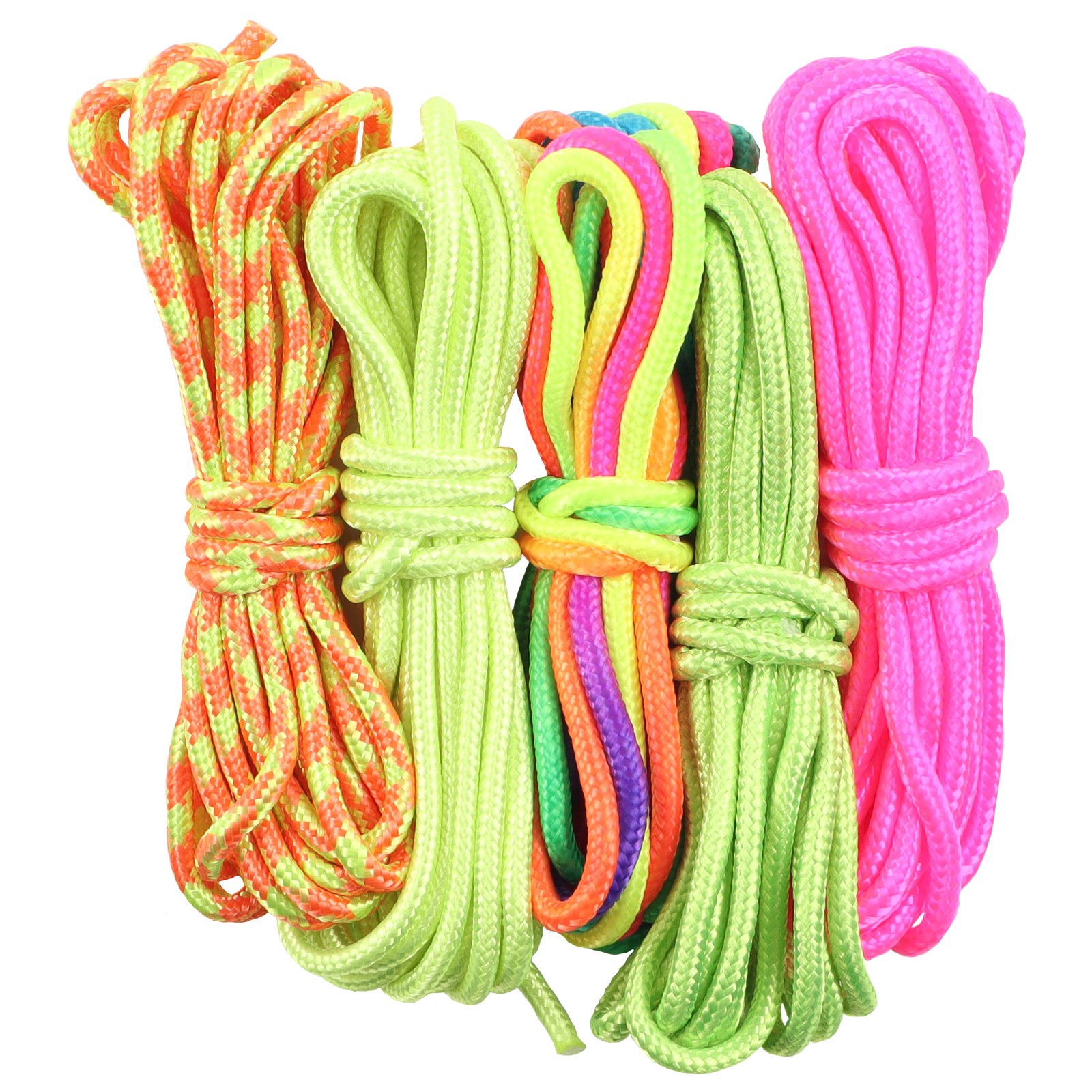 slide 2 of 4, 8ft. Neon Paracords By Creatology, 5ct., 5 ct