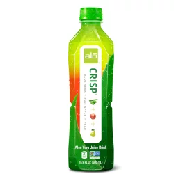 ALO Juice Drink, ALOe Vera, Crisp Fuji Apple + Pear- 16.9 fl oz