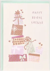 American Greetings Happy Bridal Shower Greeting Card 1 ea