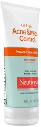 Neutrogena Oil-Free Acne Stress Control Power-Cream Face Wash 6 fl. oz