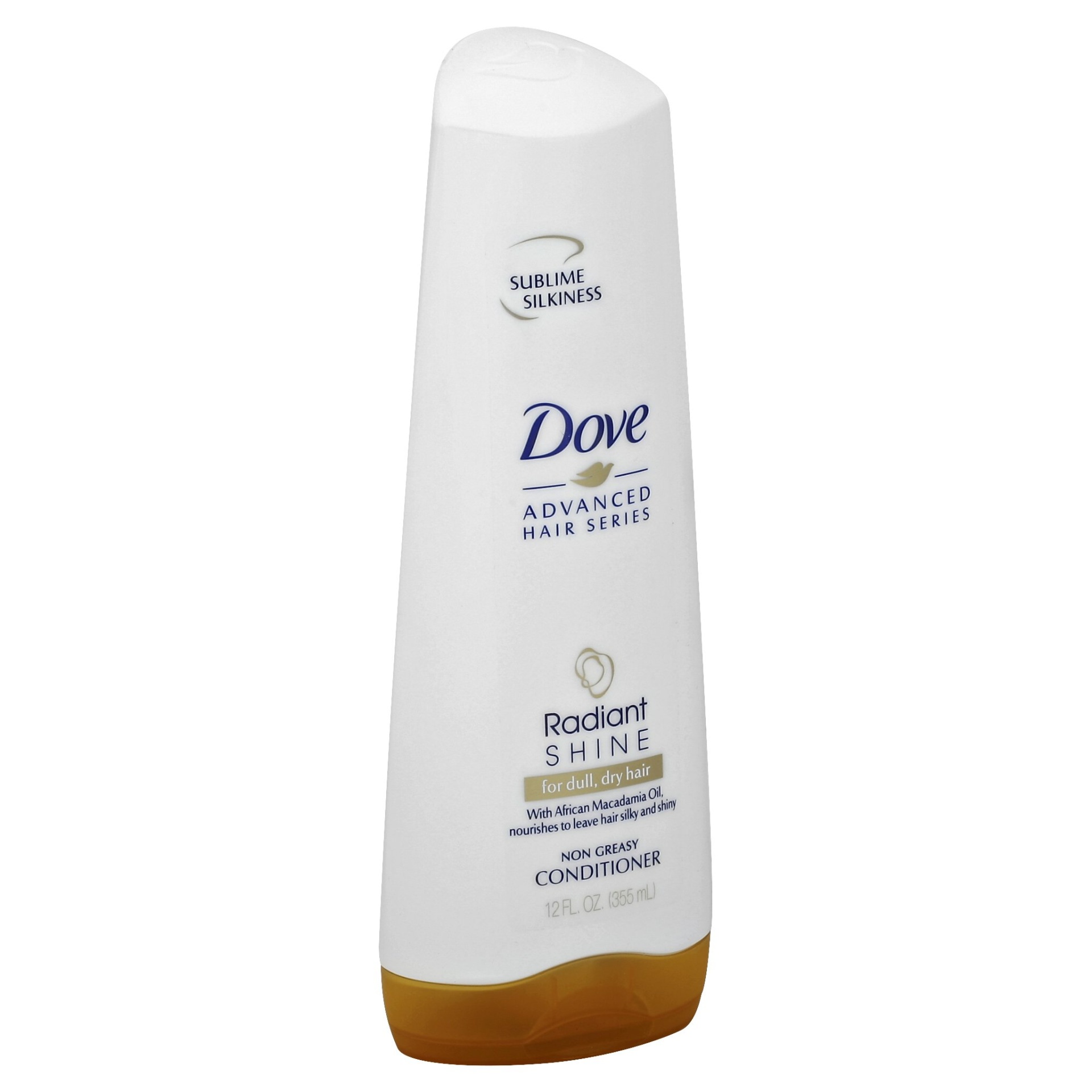 slide 1 of 3, Dove Nutritive Solutions Radiant Shine Conditioner, 12 fl oz