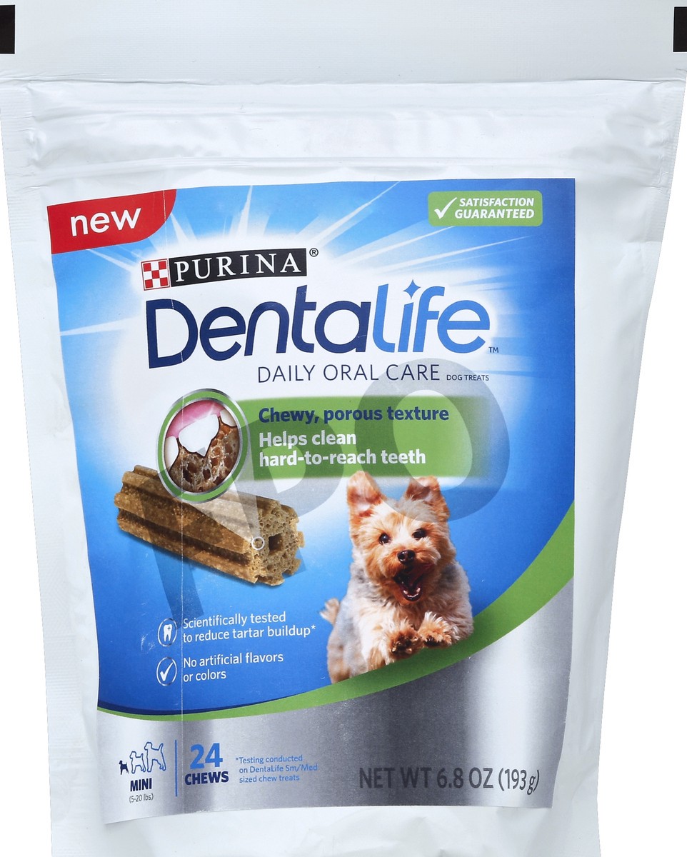 slide 2 of 2, DentaLife Purina Mini Dentalife 24Pk Dog Chews, 6.7 oz