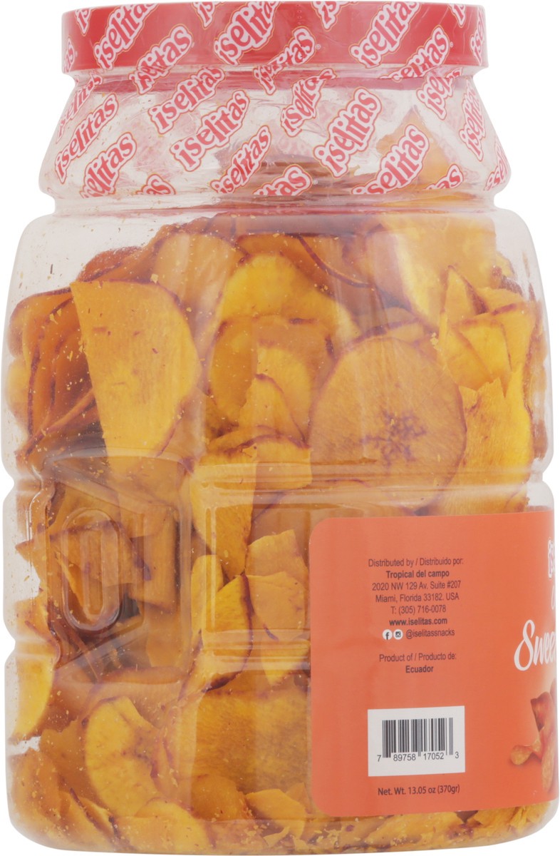 slide 10 of 13, Iselitas Crispy Sweet Potato Chips 13.05 oz, 13.05 oz