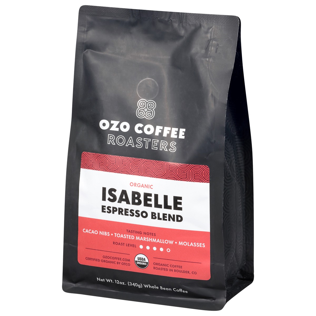 slide 3 of 4, Ozo Coffee Og Espresso Isabelle Blend Whole Bean - 12 OZ, 12 oz