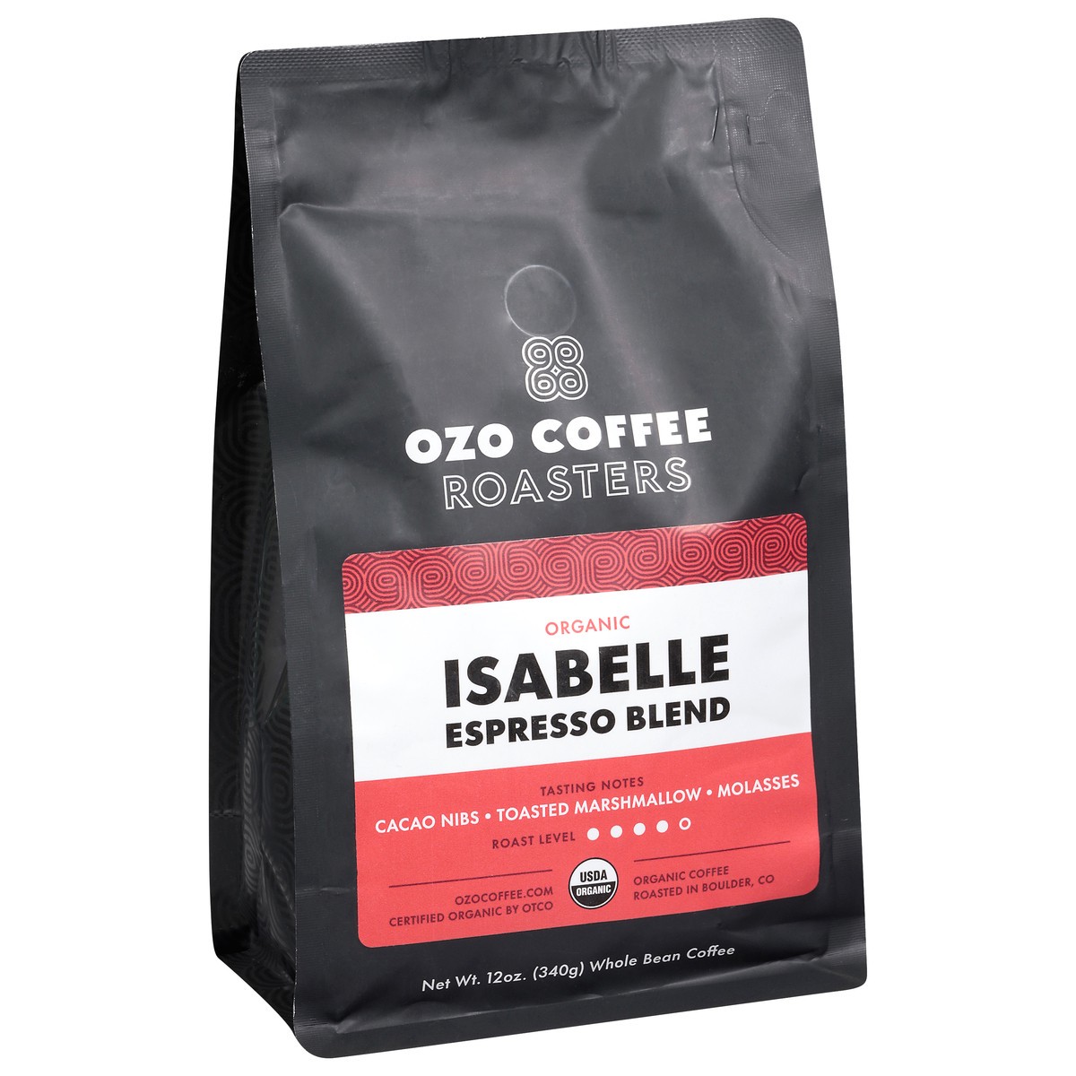 slide 4 of 4, Ozo Coffee Og Espresso Isabelle Blend Whole Bean - 12 OZ, 12 oz