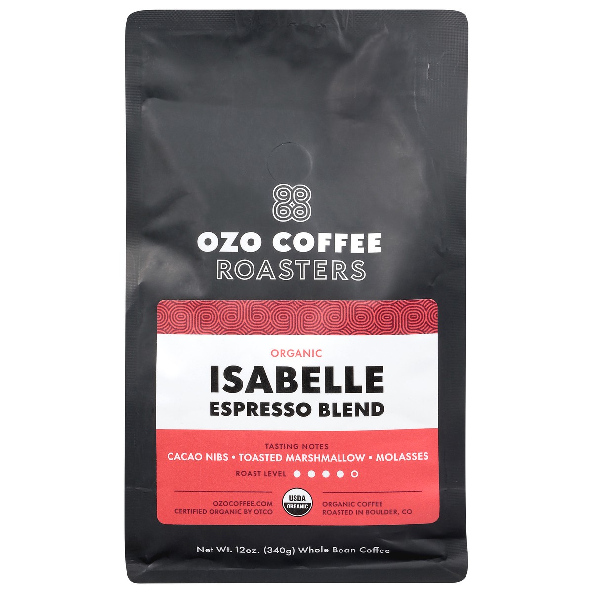 slide 1 of 4, Ozo Coffee Og Espresso Isabelle Blend Whole Bean - 12 OZ, 12 oz