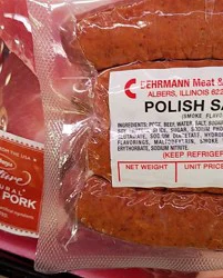 Behrmann's Smoked Polish Sausage Links