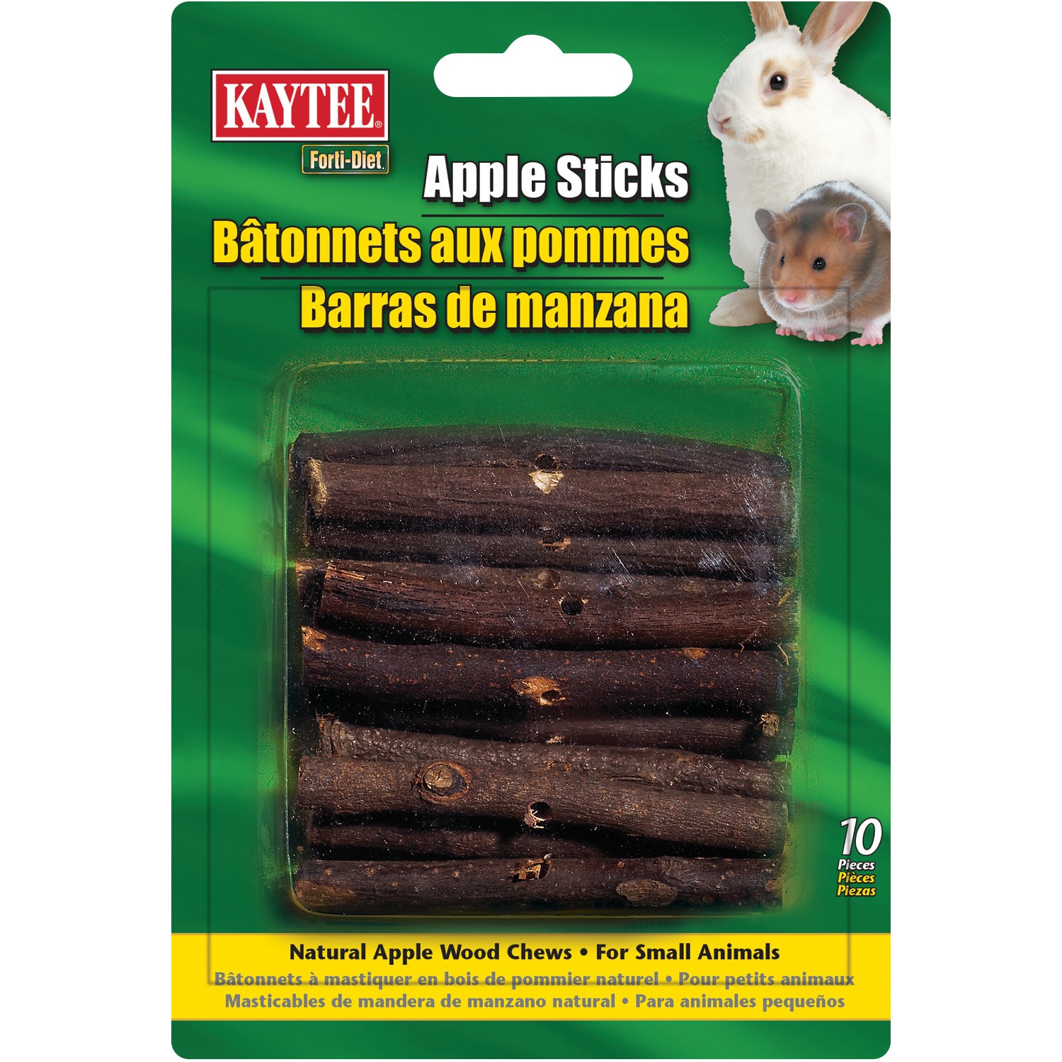 slide 1 of 8, Kaytee General Market Kaytee FD Apple Orchard Sticks 10 Count, 1 cnt