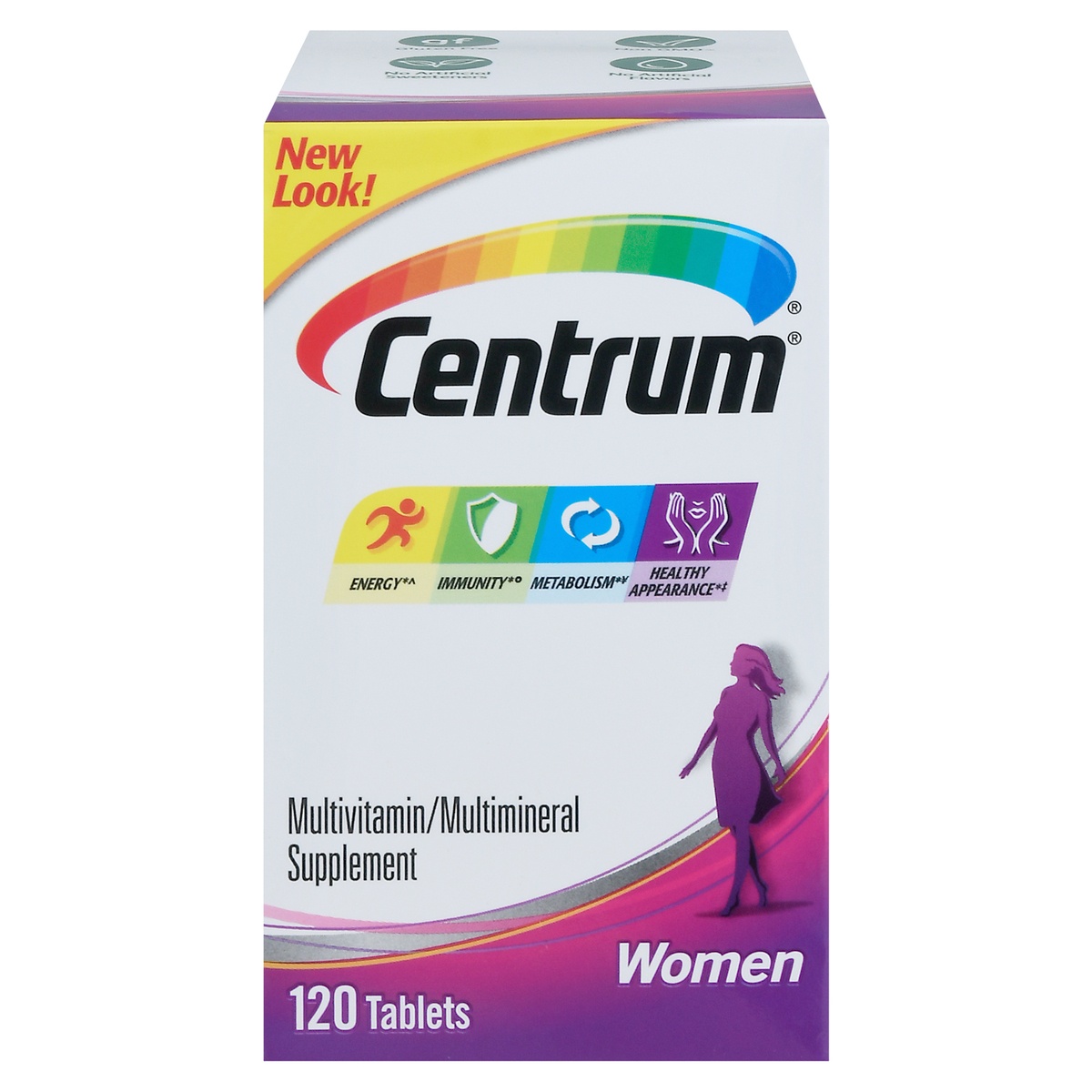 slide 1 of 1, Centrum Women Tablets Multivitamin/Multimineral Supplement 120 Tablets 120 ea, 120 ct