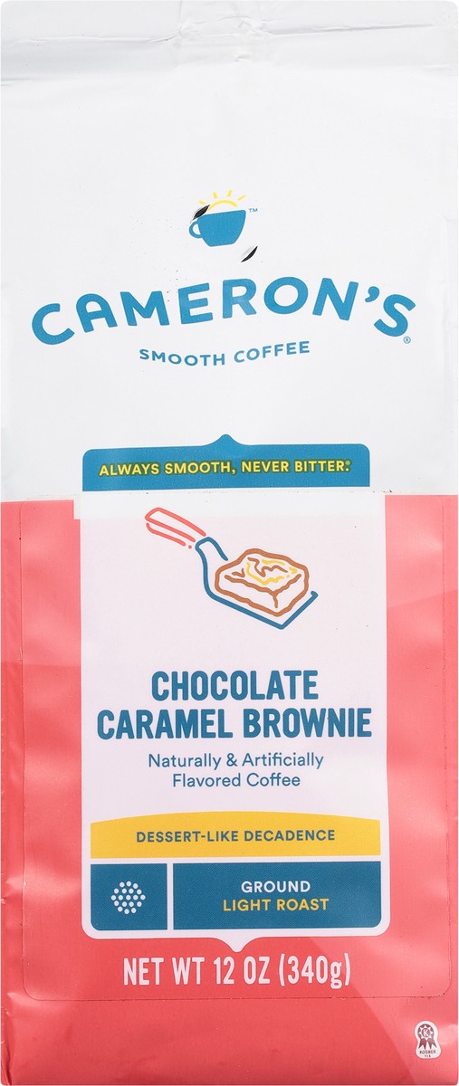 slide 7 of 8, Cameron's Light Roast Ground Smooth Chocolate Caramel Brownie Coffee 12 oz, 12 oz