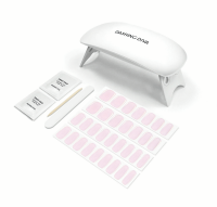 slide 10 of 14, Dashing Diva Glaze Starter Kit Powder Pink, 32 ct