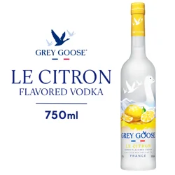 Grey Goose Lemon Flavored Vodka 750 ml