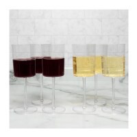 slide 6 of 13, Bary3 Wine Glasses, 11 oz, 6 ct