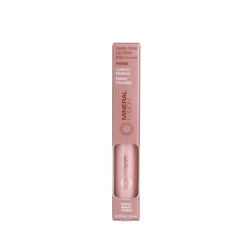 slide 1 of 6, Mineral Fusion Mineralfuhydro-shine Lip Gloss Paris, 1 ct