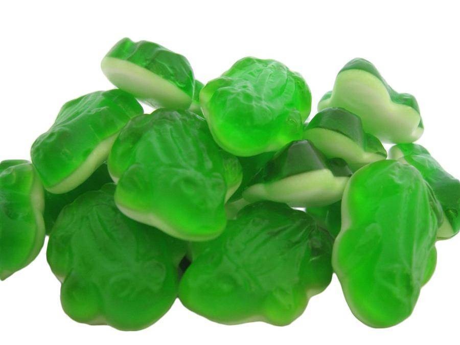 slide 1 of 1, The Gummi Factory Frogs Bulk, per lb