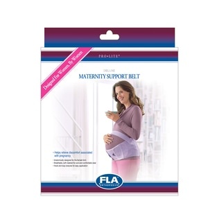 slide 1 of 1, FLA Orthopedics Fla For Women Maternity Support Belt, Lavender, Medium, 1 ct