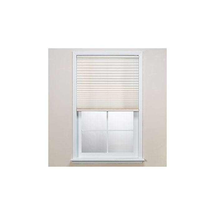 slide 1 of 1, Studio 3B Cordless Pleated Shade - Ivory, 29 in x 64 in