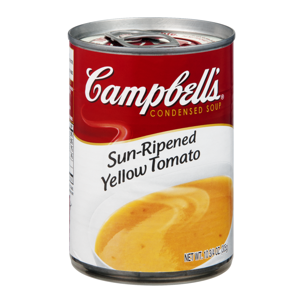 slide 1 of 2, Campbell's Condensed Soup Sun-Ripened Yellow Tomato, 1 ct