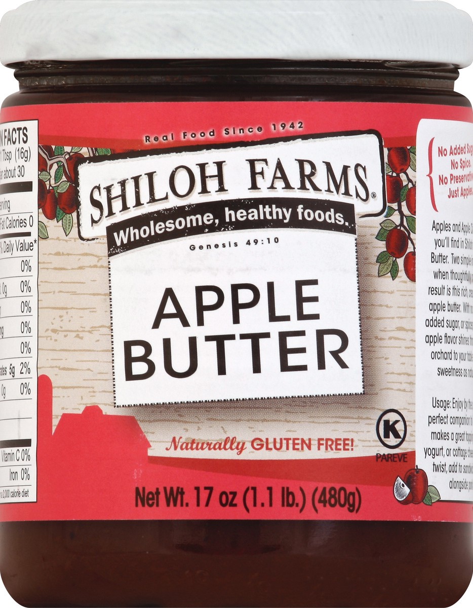 slide 2 of 2, Shiloh Apple Butter, 17 oz