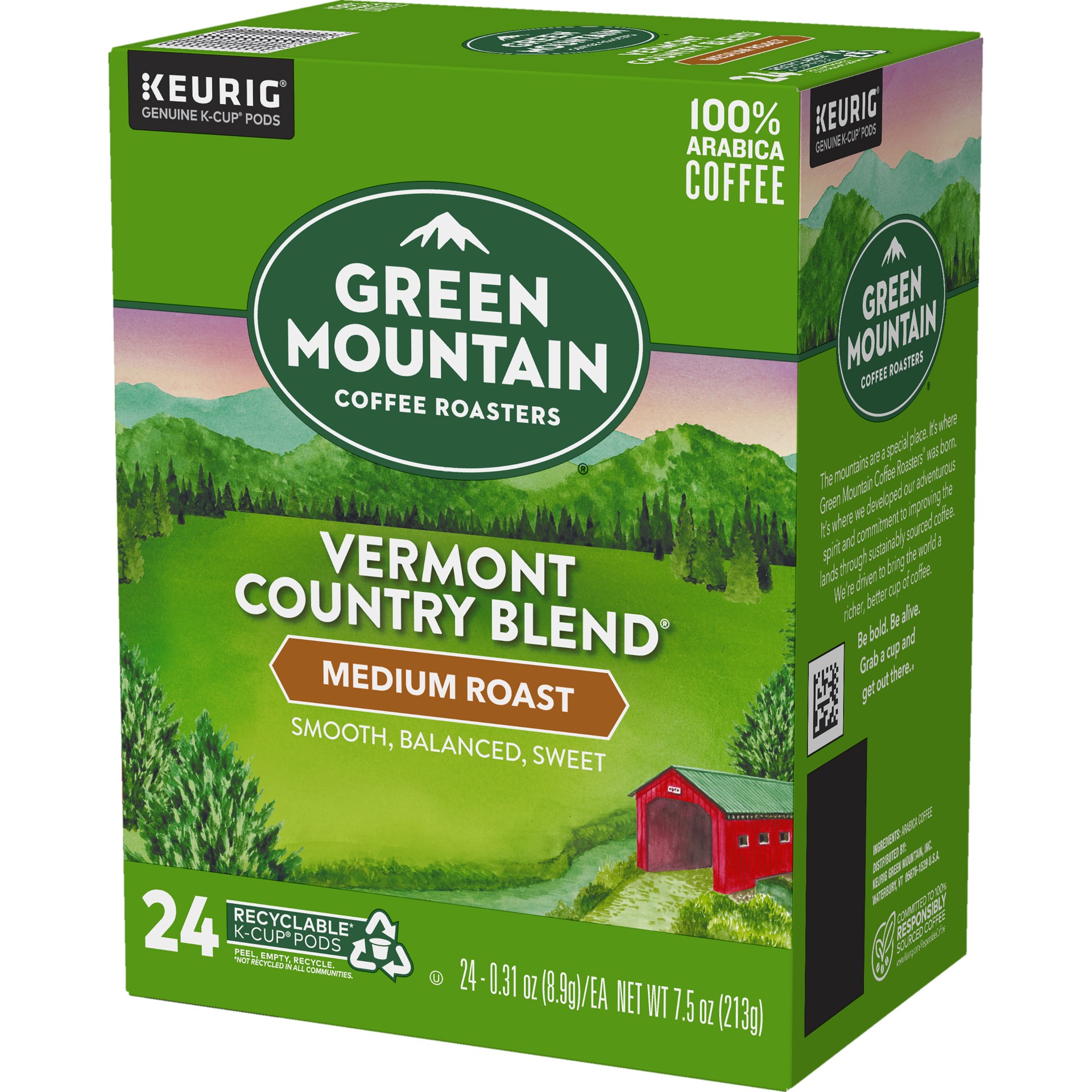 slide 5 of 5, Green Mountain Coffee 24 ea, 24 ct