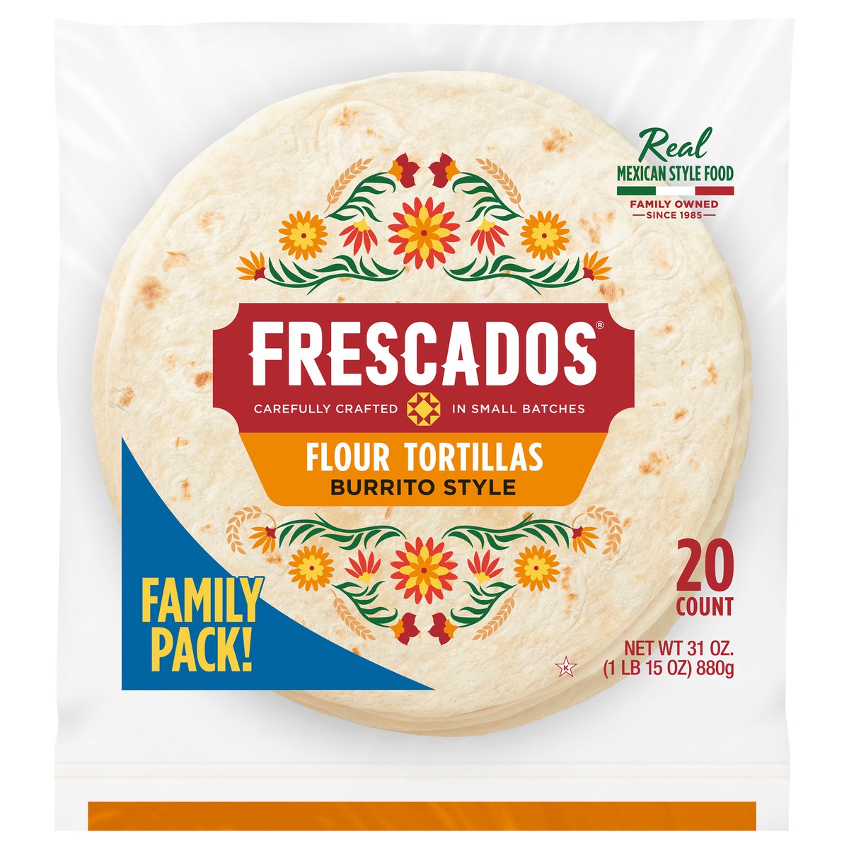 slide 1 of 10, Frescados Tortillas, 20 ct