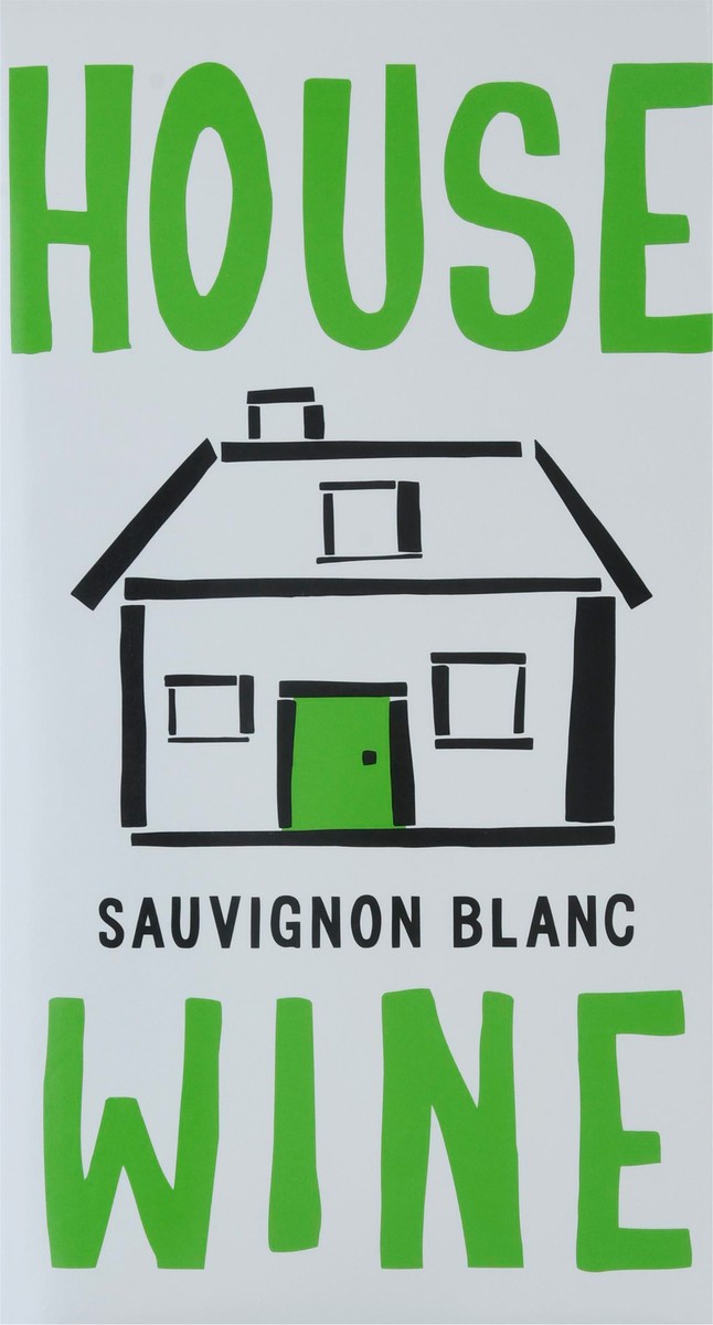 slide 9 of 12, House Wine House Sauvignon Blanc Wine Boxed, 3 liter