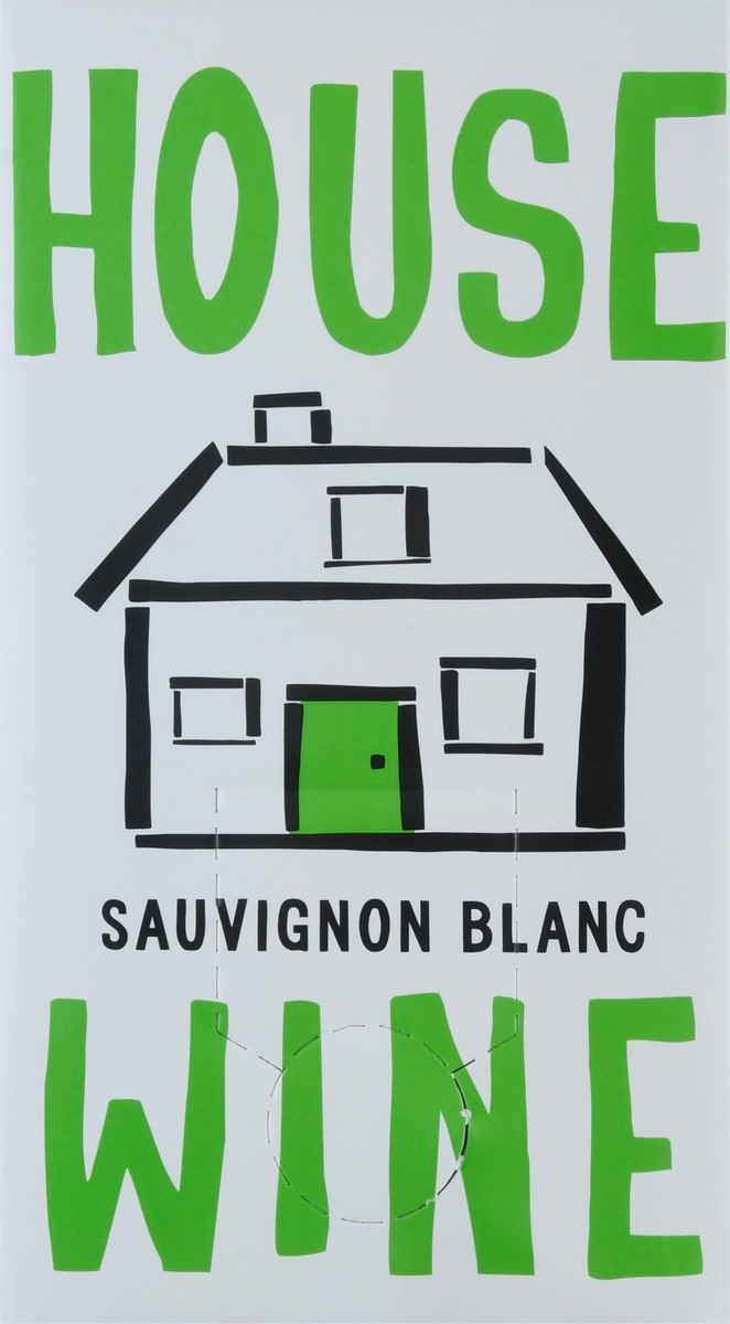 slide 1 of 12, House Wine House Sauvignon Blanc Wine Boxed, 3 liter