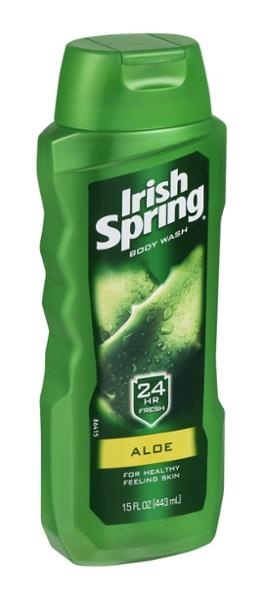 slide 1 of 1, Irish Spring Body Wash Aloe, 15 fl oz