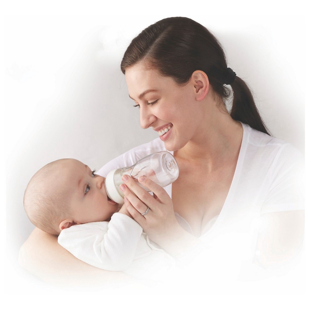 slide 6 of 9, Nuk Simply Natural Baby Bottle 9 Oz, 9 oz