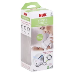 Nuk Simply Natural Baby Bottle 9 Oz