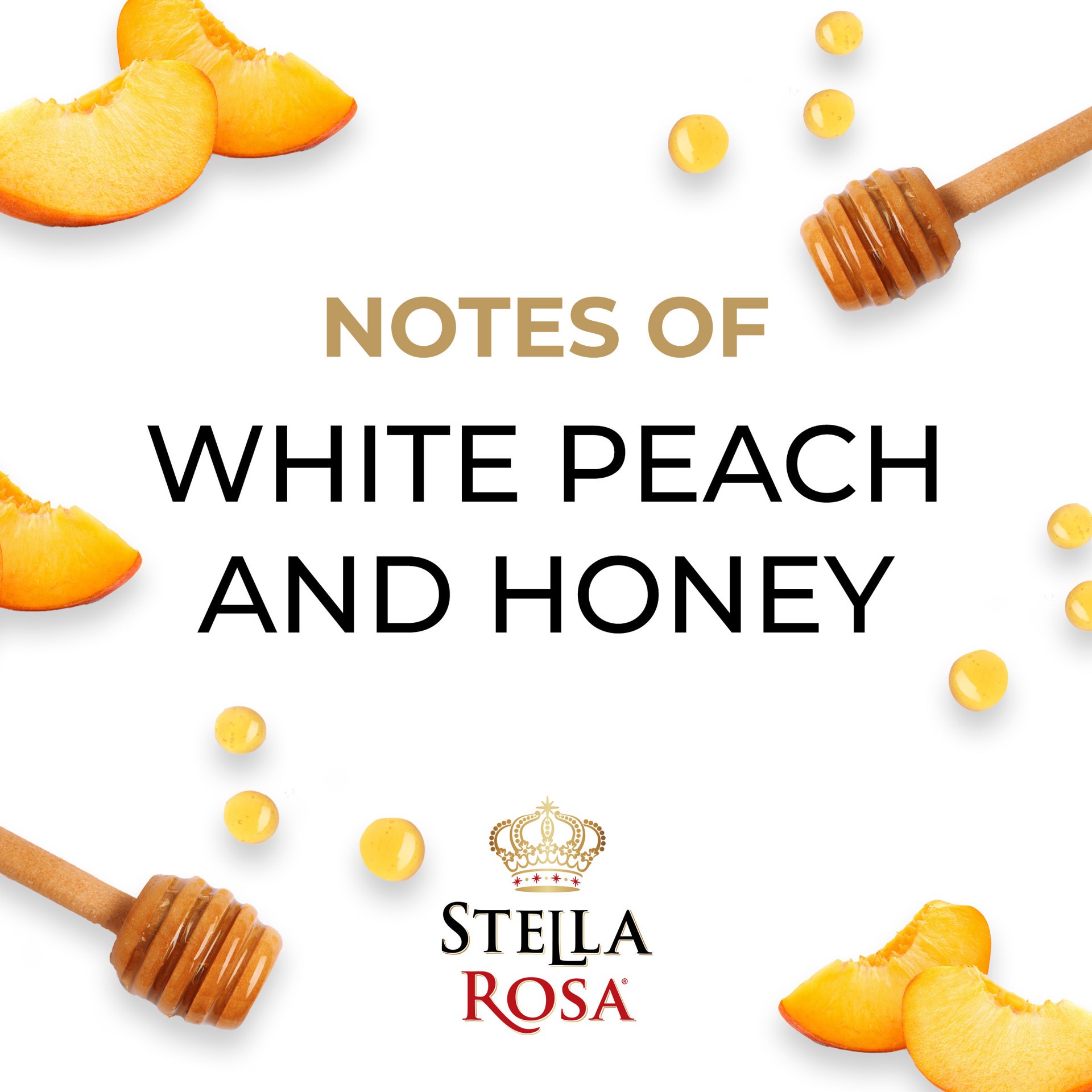 slide 9 of 10, Stella Rosa Peach Semi-Sweet White Wine 2pk/250mL Cans, 2 ct