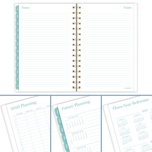 slide 3 of 10, Cambridge® Amaze 2026 Customizable Weekly Monthly Planner, Small, 5 1/2"" x 8 1/2"", 1 ct
