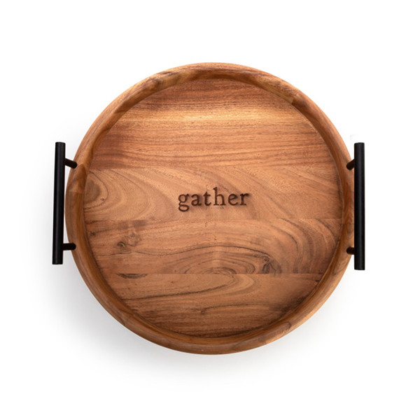 slide 1 of 1, Gather Wood Serving Tray, 1 ct