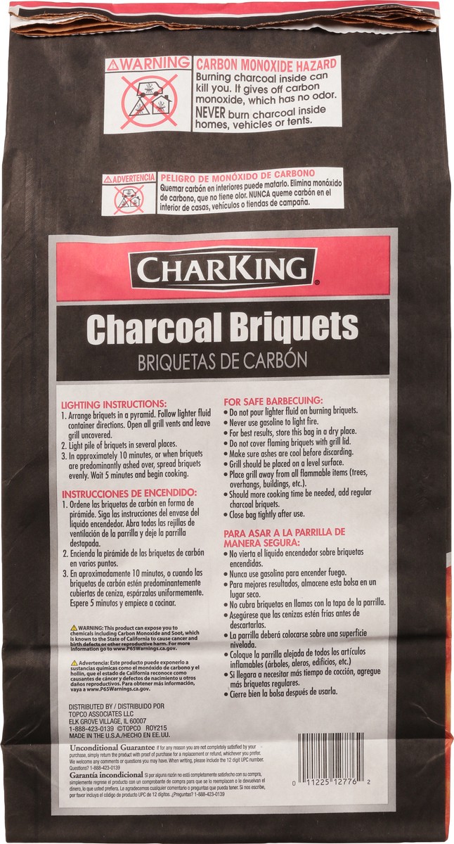 slide 9 of 9, CharKing Charcoal Briquets 15.4 lb, 15.4 lb