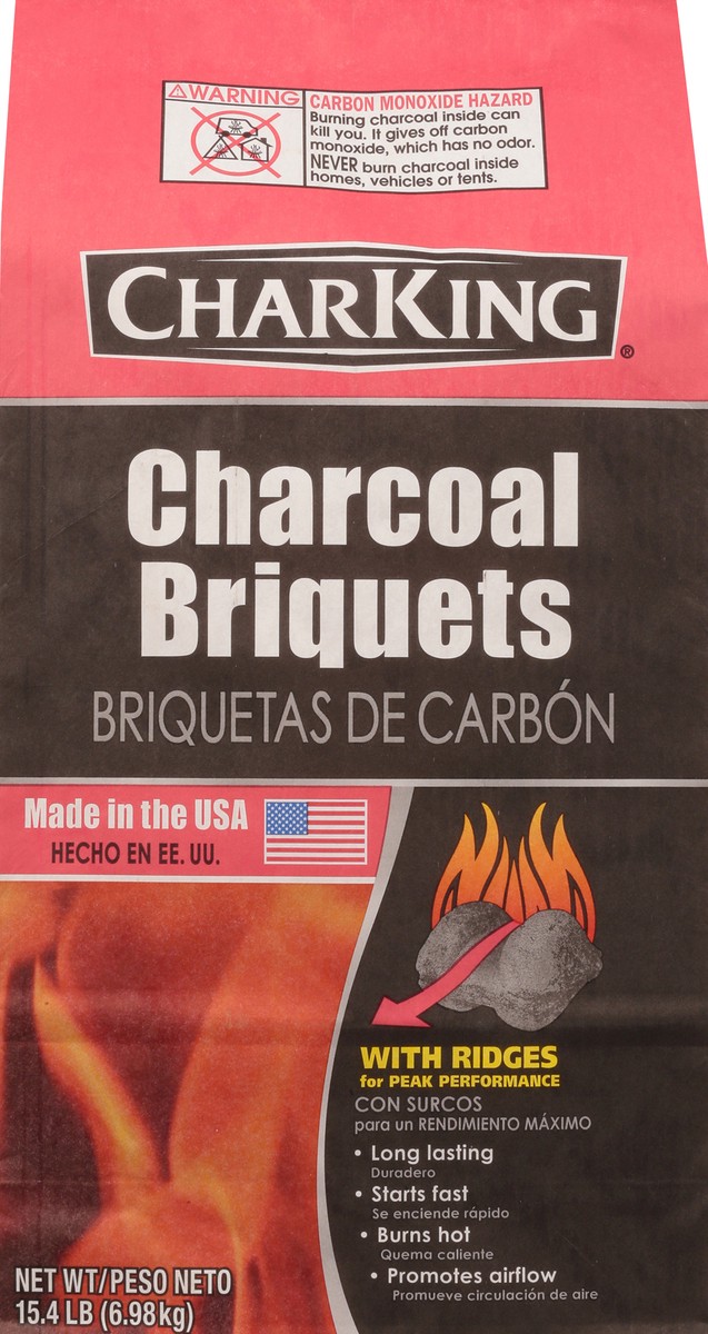 slide 8 of 9, CharKing Charcoal Briquets 15.4 lb, 15.4 lb