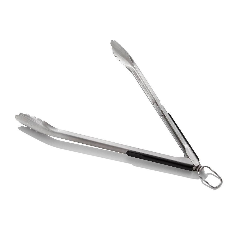 slide 11 of 19, OXO Soft Works Grilling Turner and Tongs Set 1 ea, 1 ct