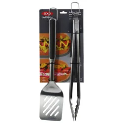 Oxo Soft Works Grilling Turner and Tongs Set 1 ea