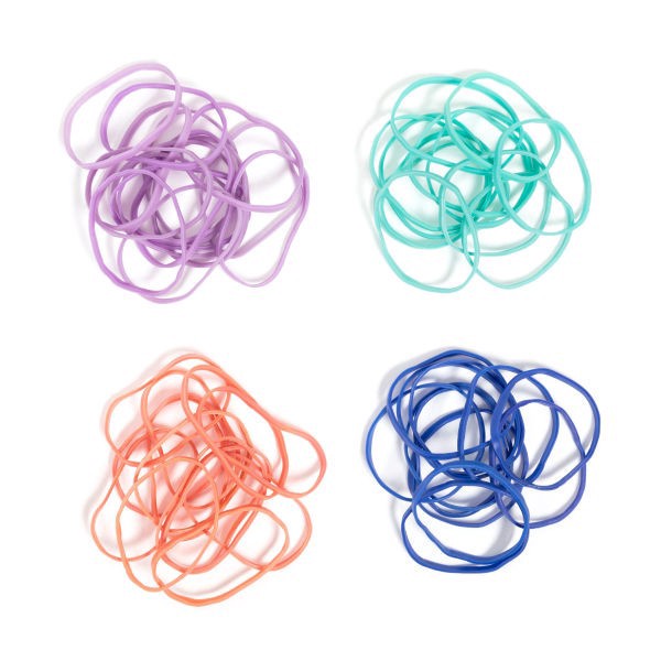 slide 4 of 4, U Brands® Mini Rubber Band Balls, Assorted Brights, Set Of 4 Balls, 1 ct