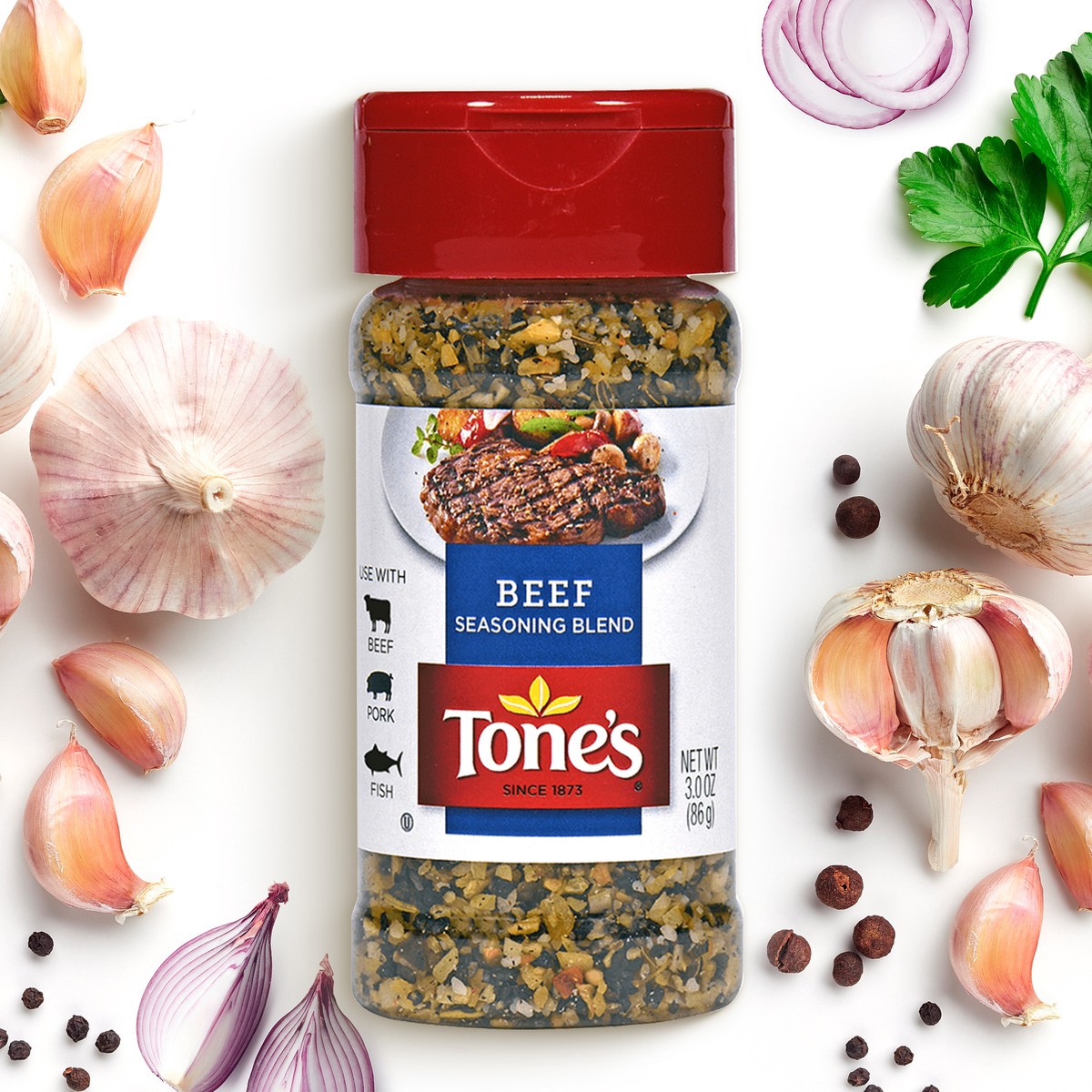 slide 4 of 13, Tone's Beef Seasoning Blend, 3 oz, 3 oz