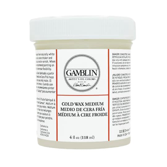 slide 1 of 1, Gamblin Cold Wax Medium, 4 fl oz