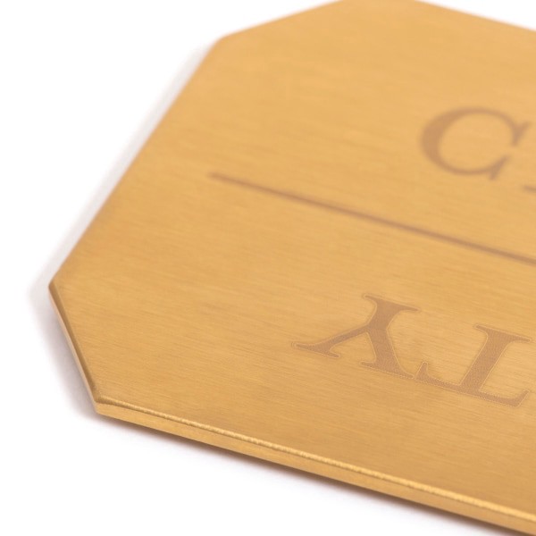 slide 2 of 4, U Brands® Dishwasher Magnet, 2-3/8"" x 3-7/8"", Gold, 1 ct