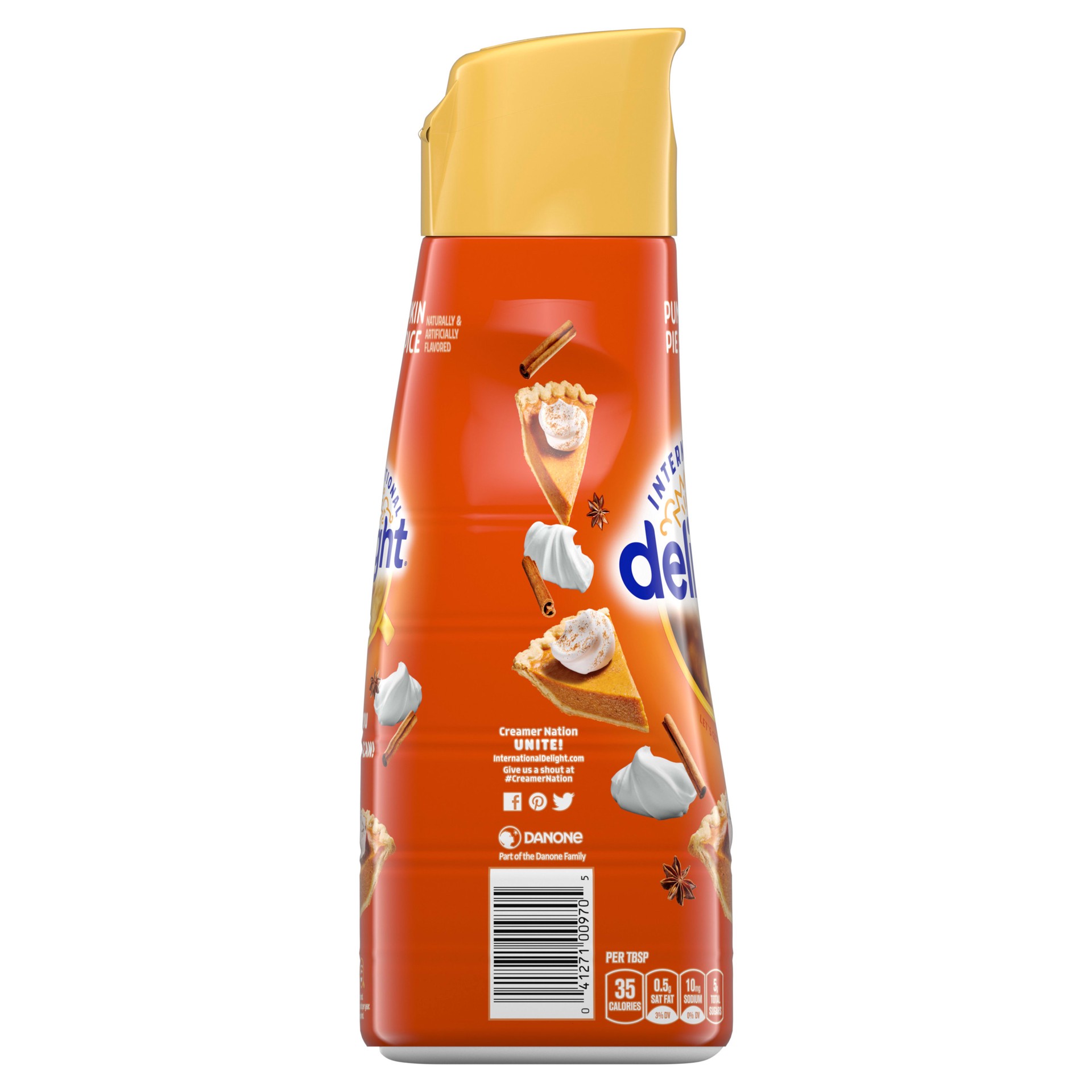 slide 3 of 5, International Delight Coffee Creamer, Pumpkin Pie Spice, 32 oz., 32 fl oz