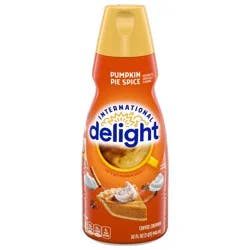 International Delight Coffee Creamer, Pumpkin Pie Spice, Refrigerated Flavored Creamer, 32 fl oz Bottle